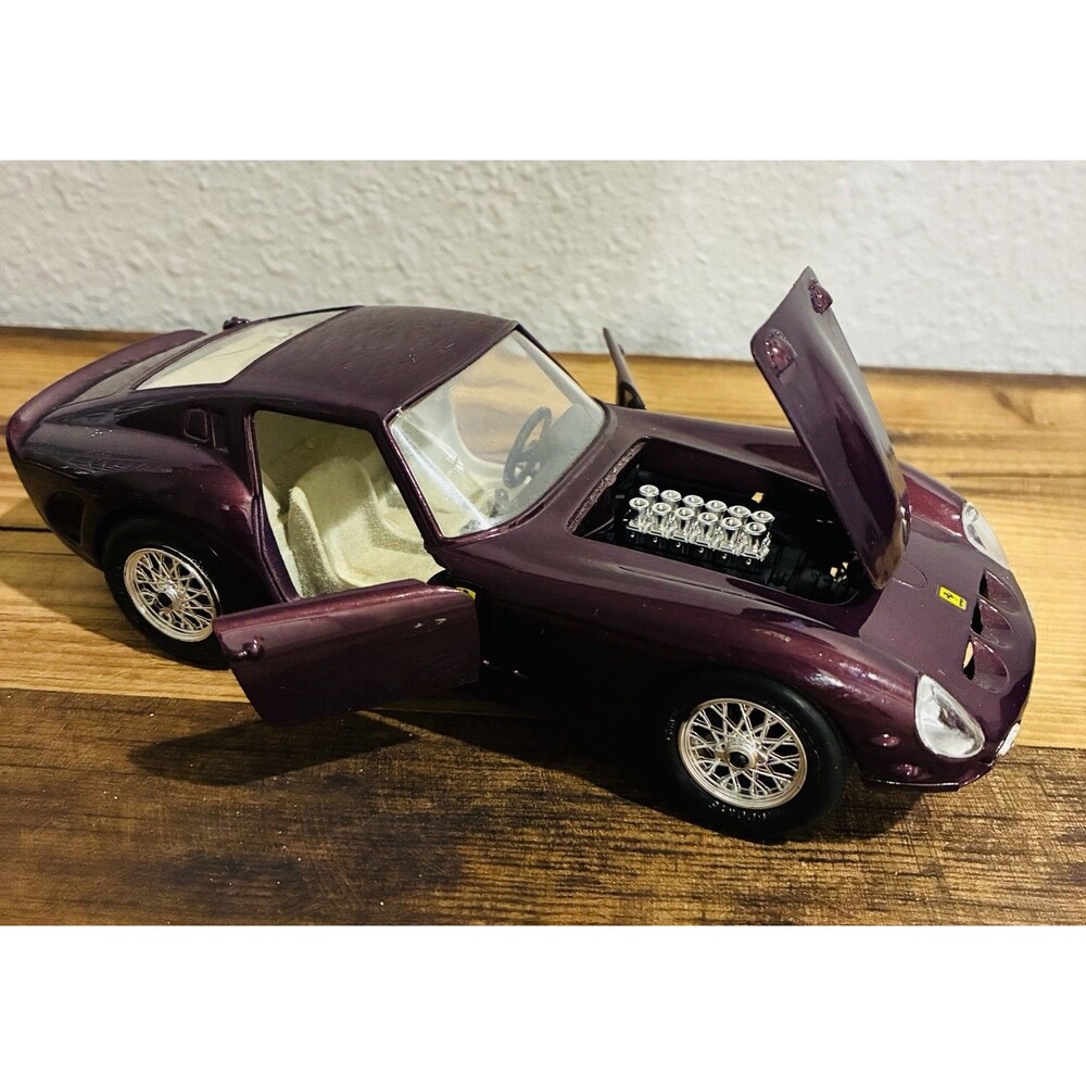 Guiloy 1/18 Scale 1964 Ferrari 250 GTO Series II diecast model car Purple
